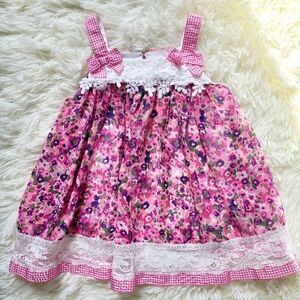 Bonnie Baby Floral Dress Size 24 Months